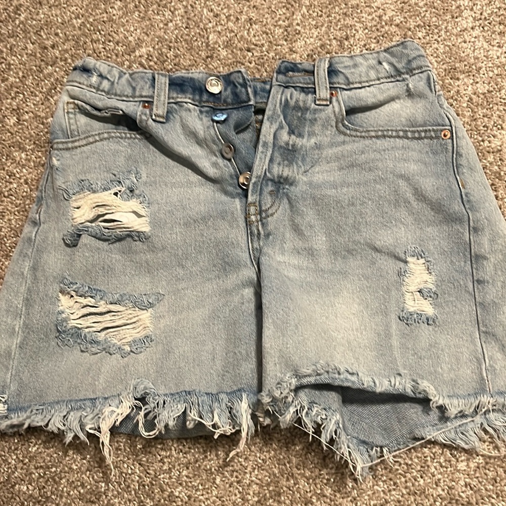 denim shorts from target